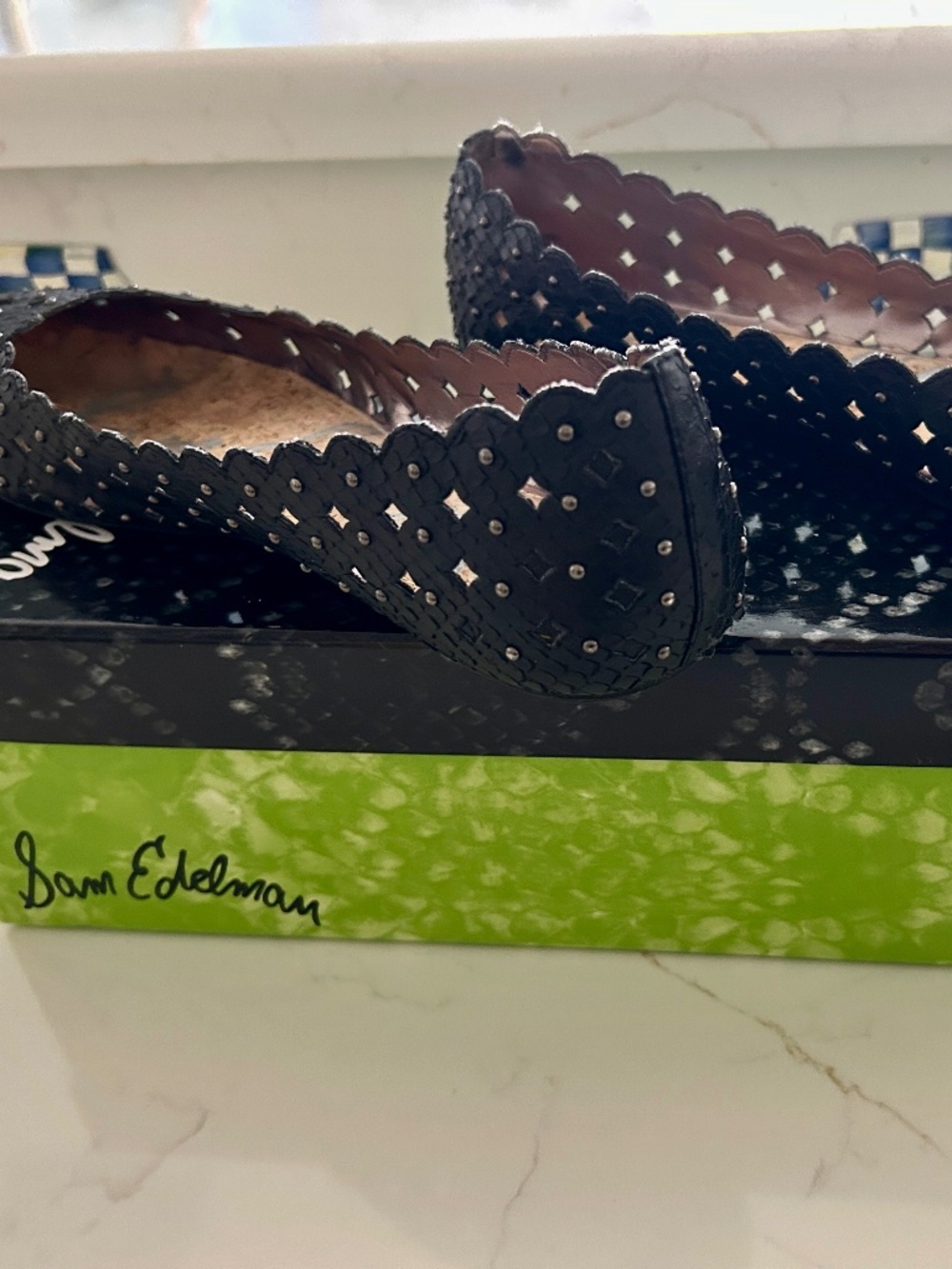 Sam Edelman Black Ballet Flats 9